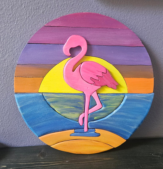Flamingo Sunset