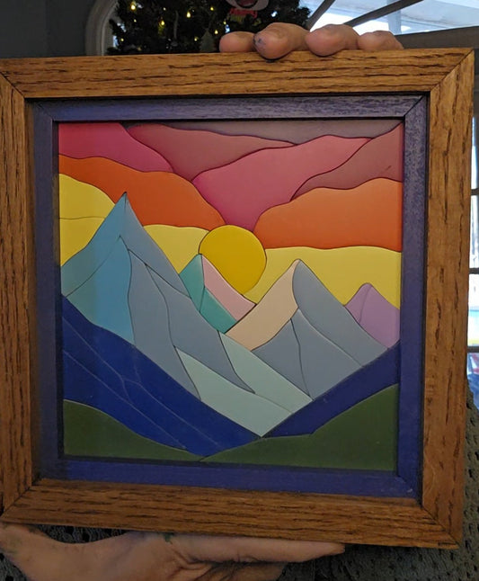 Where the Sun Meets the Peaks